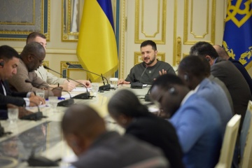 Zelensky quiere celebrar una reunión entre Ucrania y la Unión Africana