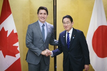 Canadian, Japanese PMs discuss further assistance to Ukraine