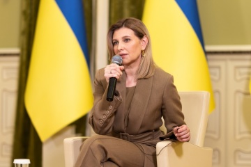 Foreign aggression will not make Ukrainians cruel - Olena Zelenska to African media 