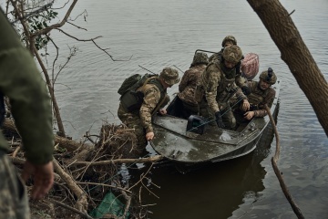 Ukrainian forces destroy two enemy boats, two recon drones on east bank of Dnipro River
