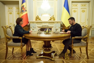 Selenskyj trifft sich mit Präsidentin Sandu