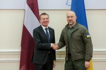 Shmygal: Letonia se encuentra entre los tres principales donantes de ayuda militar a Ucrania
