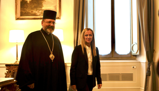 Глава УГКЦ і прем’єр Італії обговорили підтримку України та подолання травм війни