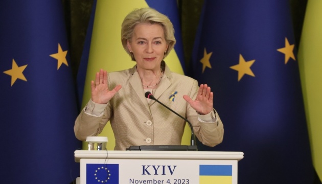 12. Sanktionspaket: Ursula von der Leyen kündigt in Kyjiw neue Russland-Sanktionen an