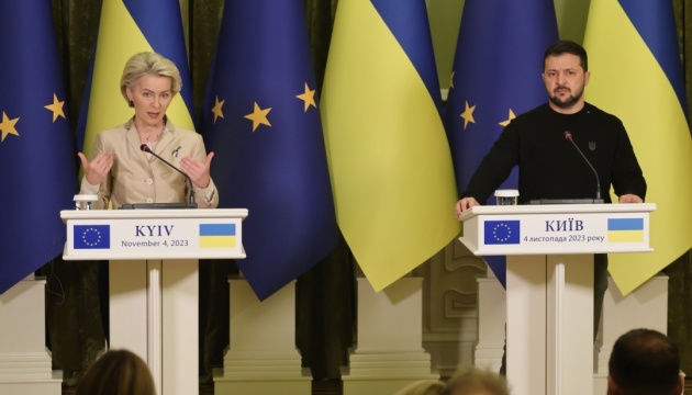 フォンデアライエン欧州委員会委員長、ウクライナの未完了の改革を指摘