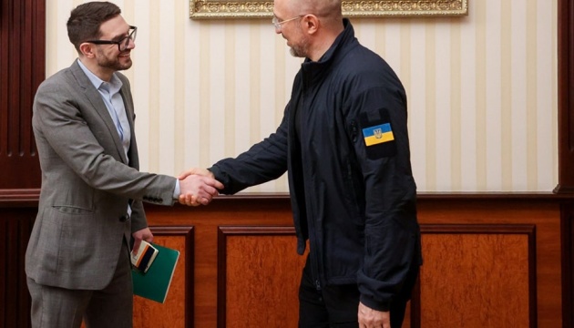 Ukraine's PM, U.S. philanthropist discuss Ukraine's priority needs