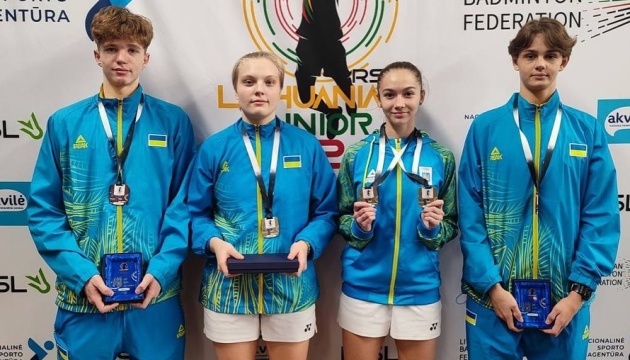 Українські бадмінтоністи відзначилися медалями на міжнародних турнірах
