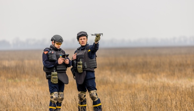 Українські сапери з початку року більш як 800 разів залучали дрони для розмінування