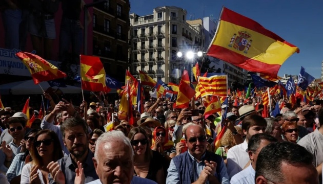 В Іспанії знову протестували проти амністії каталонських сепаратистів