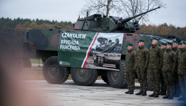 У Польщі створили новий танковий батальйон біля кордону з Білоруссю
