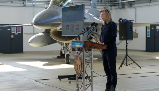 Глава Міноборони Нідерландів на відкритті навчального центру F-16 згадала про «Джуса»