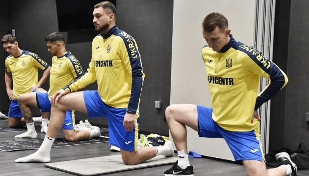 Збірна України з футболу продовжує акцентовану підготовку до гри з Італією