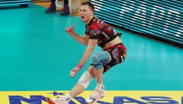 Плотницького вдруге в сезоні визнали найкращим гравцем матчу італійської Суперліги з волейболу
