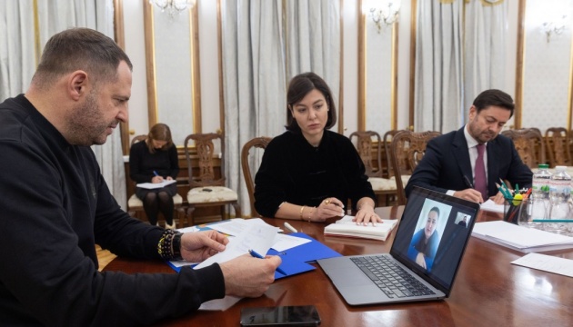 Єрмак обговорив із Маркаровою підготовку візитів у США українських делегацій