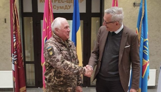 German envoy visits Sumy to discuss air defense, reconstruction efforts