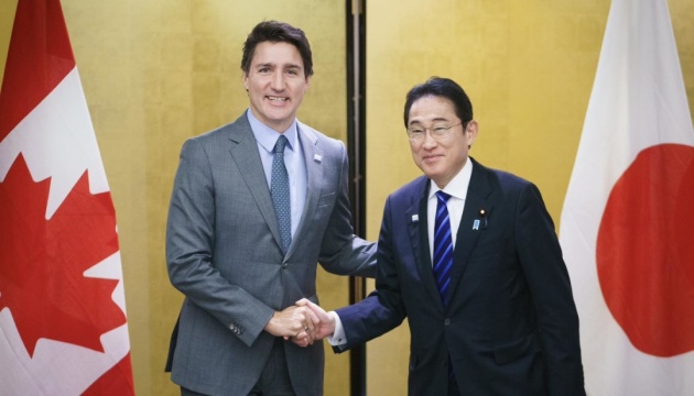 Прем’єри Канади та Японії обговорили подальшу допомогу Україні