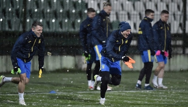 Футболісти збірної України готуються до вирішальної гри з італійцями