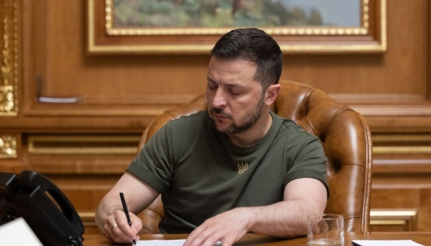 Volodymyr Zelensky a signé la loi sur le budget de l'État pour 2024
