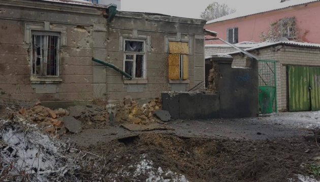 Two killed, one wounded as enemy shells Kherson this morning
