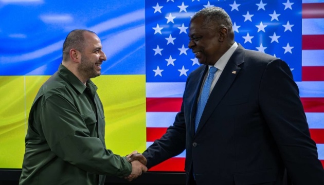 Umerov, Austin discuss need to strengthen Ukraine's air defense capabilities 