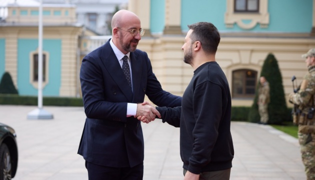 Зеленський зустрівся з президентом Європейської ради