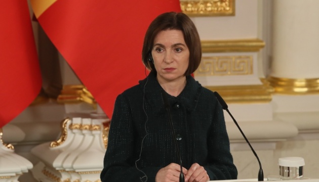 Санду подякувала ЗСУ: Без вашої боротьби Молдова стала б наступною у списку цілей Росії