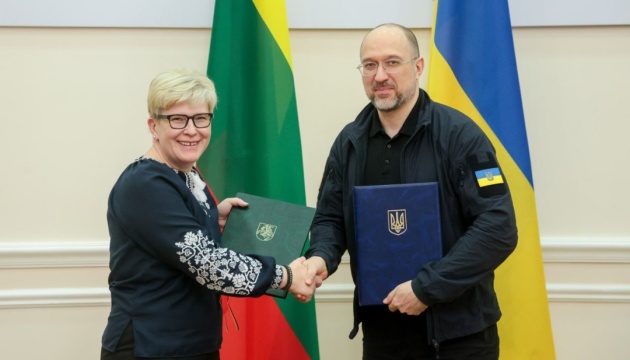 Ukraine, Lithuania agree to continue cooperation in recovery