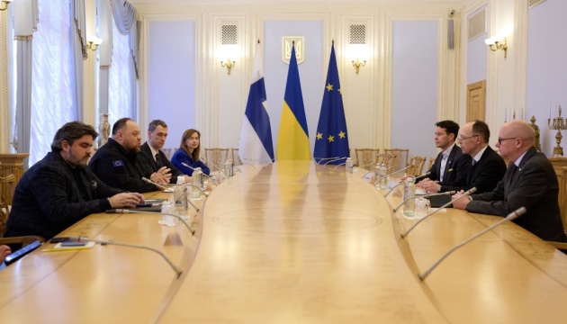 Спікери парламентів України та Фінляндії обговорили притягнення Росії до відповідальності