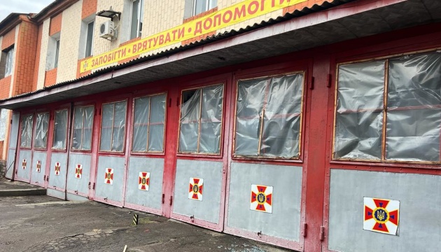Russian strikes target two Ukrainian fire rescue units