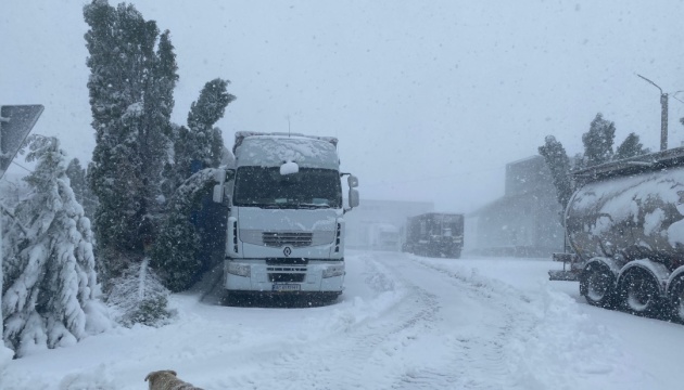 У Молдові через снігопад обмежили рух на деяких КПП