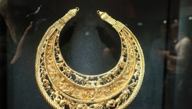 Part of ancient Scythian artefacts presented in Kyiv