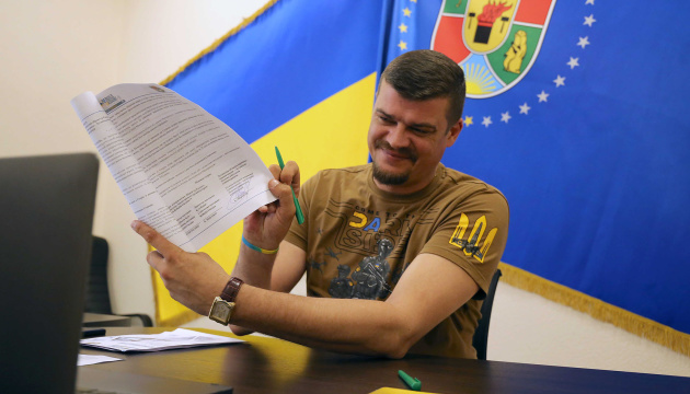 Artem Lyssohor, Leiter der regionalen Militärverwaltung Luhansk