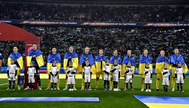 Національна збірна України з футболу залишилася на 22 місці рейтингу ФІФА