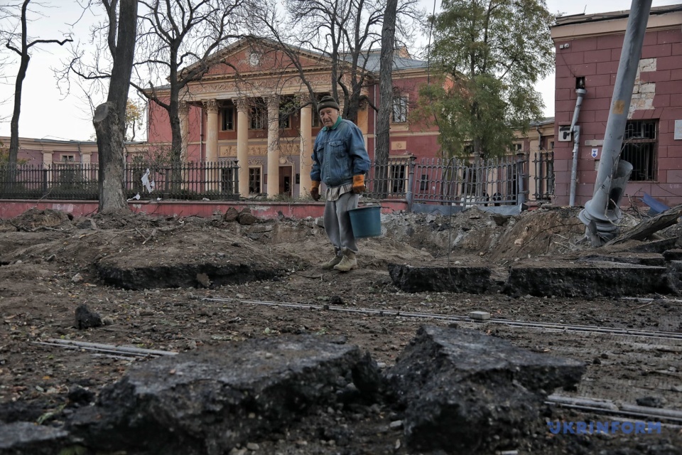 Нічна атака по Одесі: пошкоджені будинки та музей в історичній частині міста / Фото: Ніна Ляшонок, Укрінформ