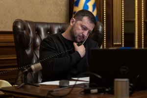 Telefonat mit Selenskyj: Biden will Gesetz über Ukraine-Hilfen sofort unterzeichnen:  Präsident Wolodymyr Selenskyj