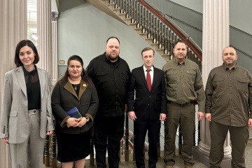 Yermak, Stefanchuk, Umerov meet with adviser Sullivan
