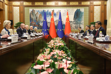 EU urges China to support Ukrainian Peace Formula, not to supply weapons to Russia