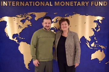 Selenskyj trifft sich in Washington mit IWF-Direktorin
