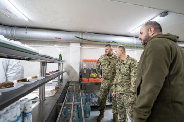 Saluschnyj, Syrskyj und Umjerow zeichnen Soldaten aus