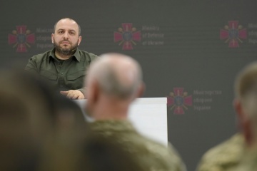 ウメロウ宇国防相、国外滞在のウクライナ男性の動員に言及