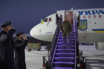 Zelensky says he arrived in Norway for Ukraine-Northern Europe summit
