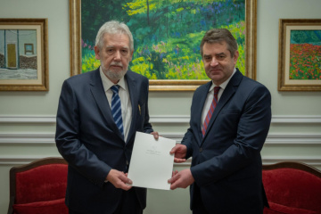 Nowy Ambasador RP przekazał Ukrainie kopie listów uwierzytelniających

