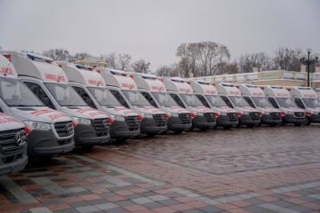 Ukraine receives 20 ambulances from WHO, Germany
