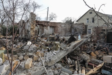 ウクライナ南部オデーサ州、撃墜された露軍無人機の落下で火災発生　民間人１名死亡