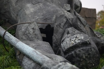 Another monument to Soviet soldiers dismantled in Zakarpattia region