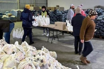 Polscy wolontariusze przywieźli do Chersonia pomoc humanitarną

