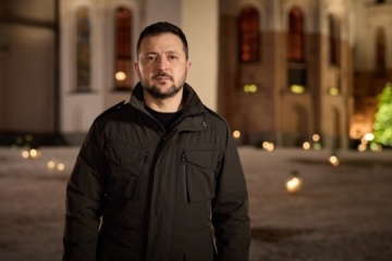 Volodymyr Zelensky a souhaité un joyeux Noël à tous les Ukrainiens 