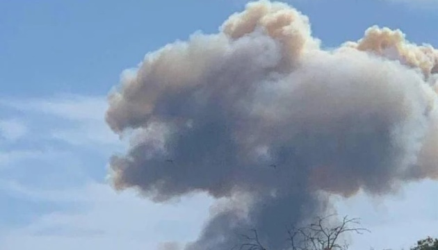 Explosion in Mariupol 