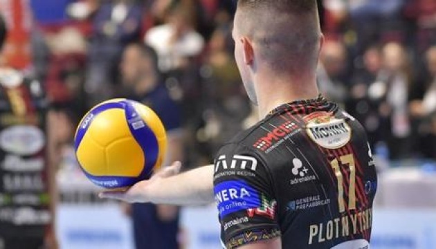 Український волейболіст Плотницький - гравець листопада чемпіонату Італії