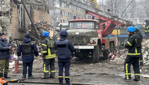 Russia’s missile strike on Novohrodivka: Rescuers finish dismantling works